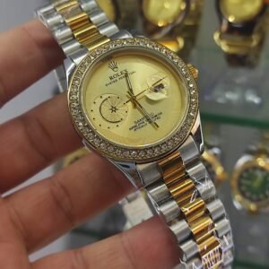 Rolex kisi qol saatlari qizili gumusu